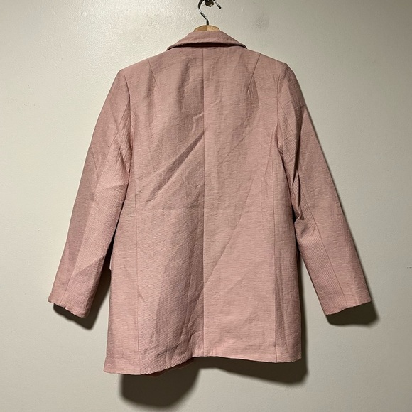All:Row Blush Pink Textured Blazer Jacket - Women’s Small, Lined, Minimalist - Picture 10 of 13